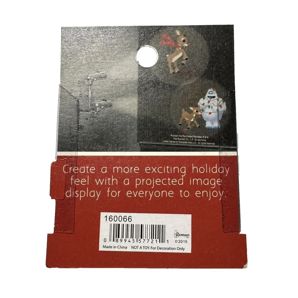 Peanuts Project-O-Rama Night Light, 2 Slides‎ - RUDOLPH the Red-Nose Reindeer